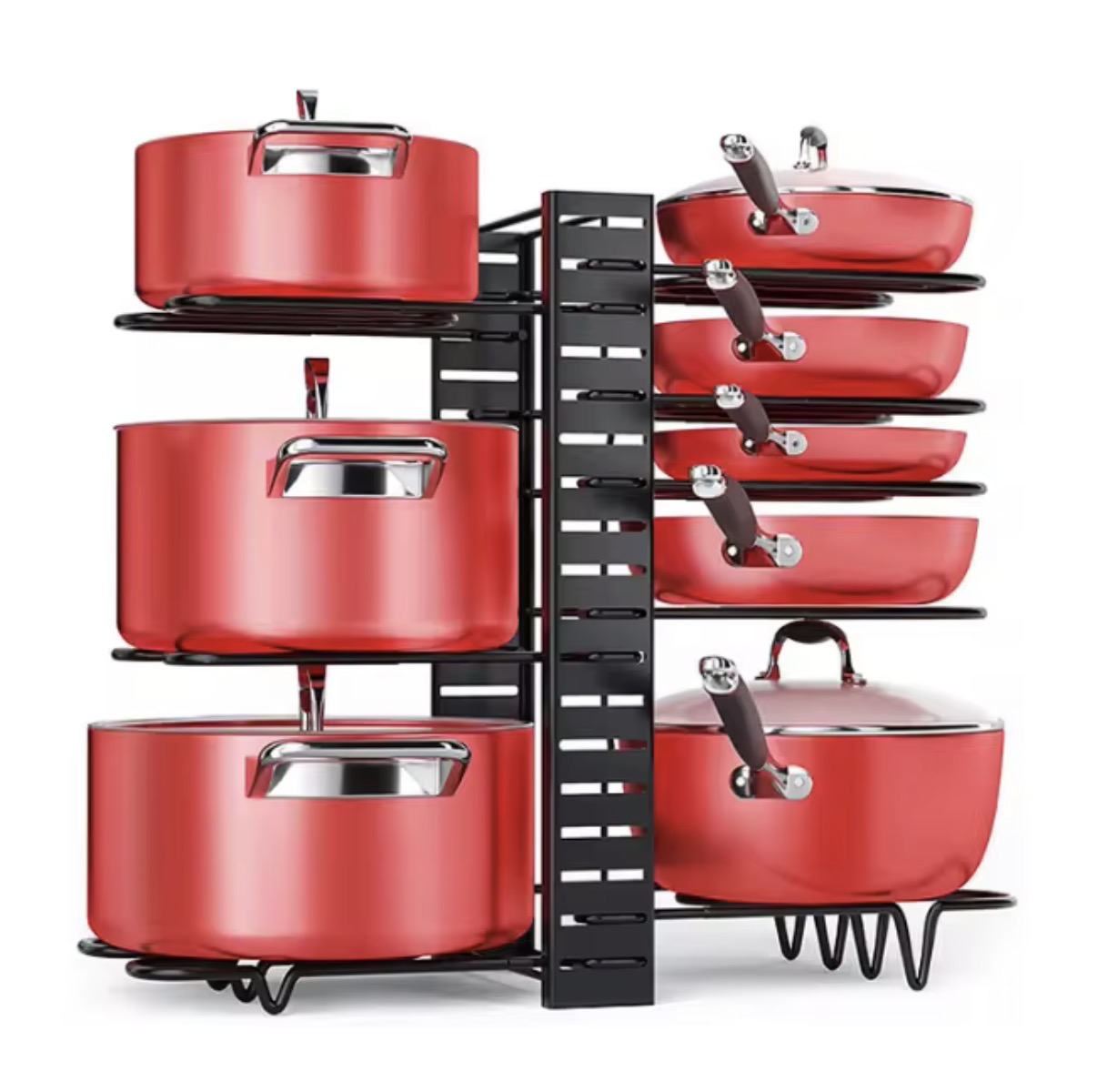 8-Tier pot Organiser Rack